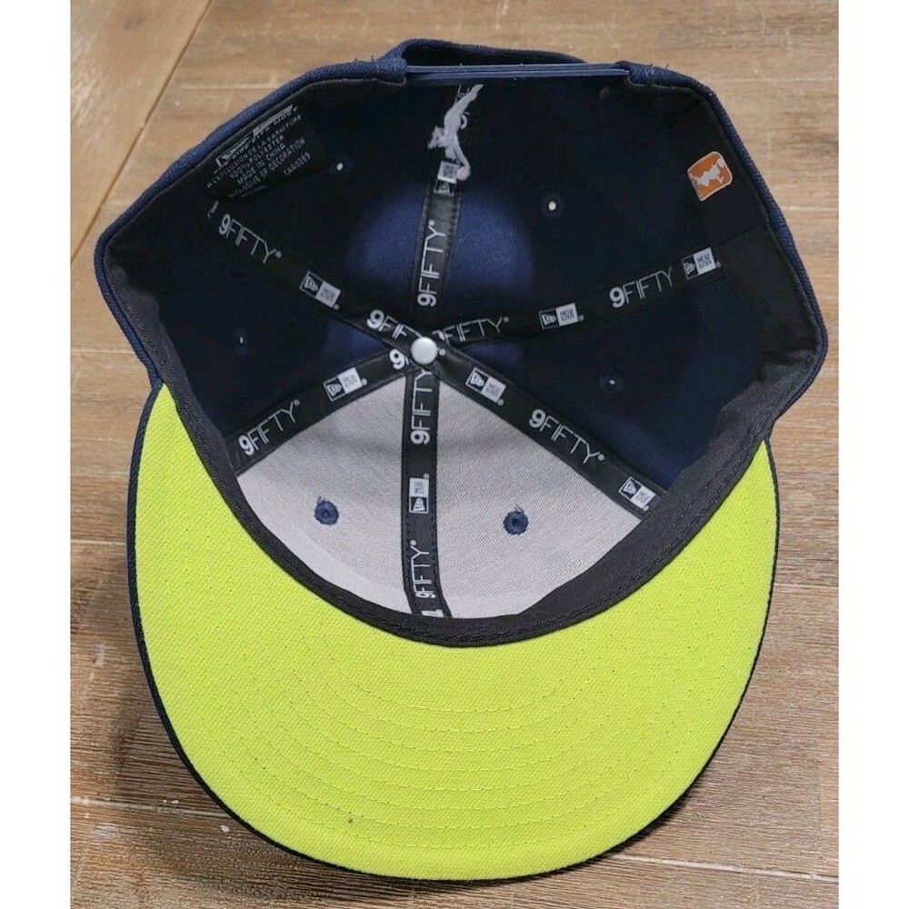 Dallas Wings New Era Navy Blue Hat WBNA 9FIFTY Snapback Basketball Cap OSFM - Picture 4 of 6